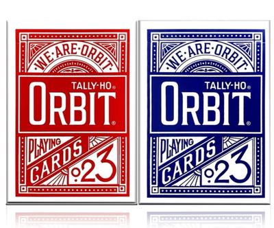 默默纸牌Tally-Ho Orbit 轨道联名大会专属花切收藏魔术扑克牌