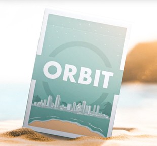 默默纸牌Orbit cc v2 deck美国轨道花切扑克牌出厂牌盒微瑕
