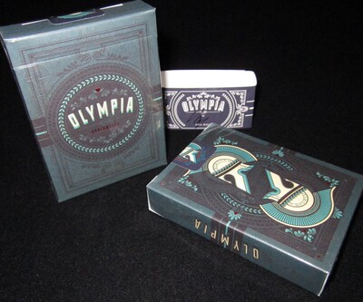 默默纸牌美国原装进口Olympia deck欧林匹亚限量版精美扑克牌