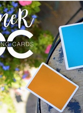 默默纸牌NOC SUMMER DECK夏日款花切收藏款蓝色橙色扑克牌