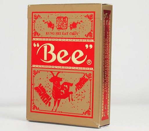 默默纸牌Golden BEE deck美国恭喜发财羊年纪念版扑克一对出售