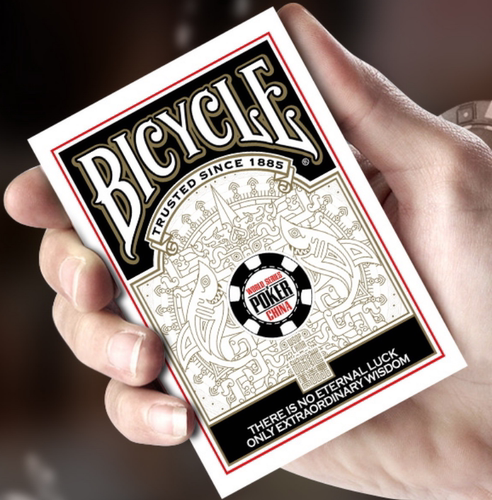 默默纸牌Bicycle WSOP Deck大字角码中国官方指定德州纸牌扑克