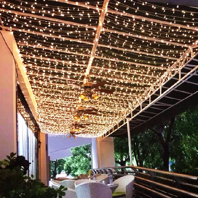 【公母款50米】led小彩灯氛围灯闪灯串灯满天星过年春节新年装饰