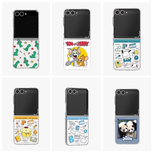 三星官方正品zFlip6卡通手机壳