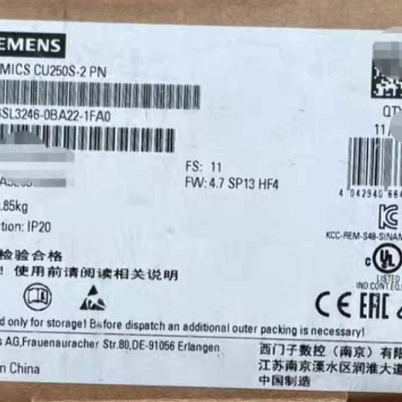 6SL3246-0BA22-1FA0 6SL3 246-0B
