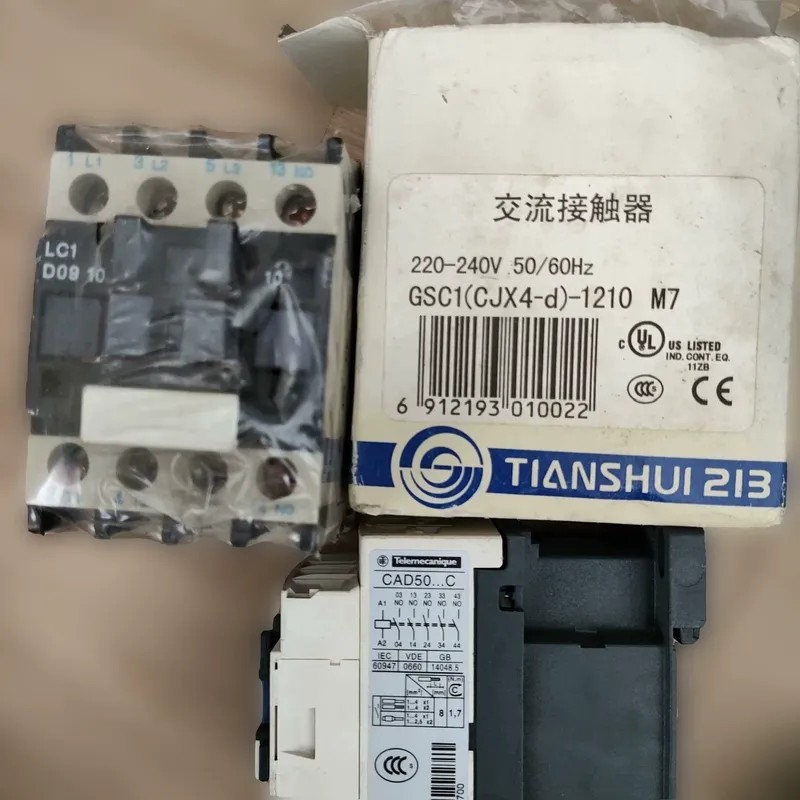 交流接触器三个Lc1 gsc1 cad50打