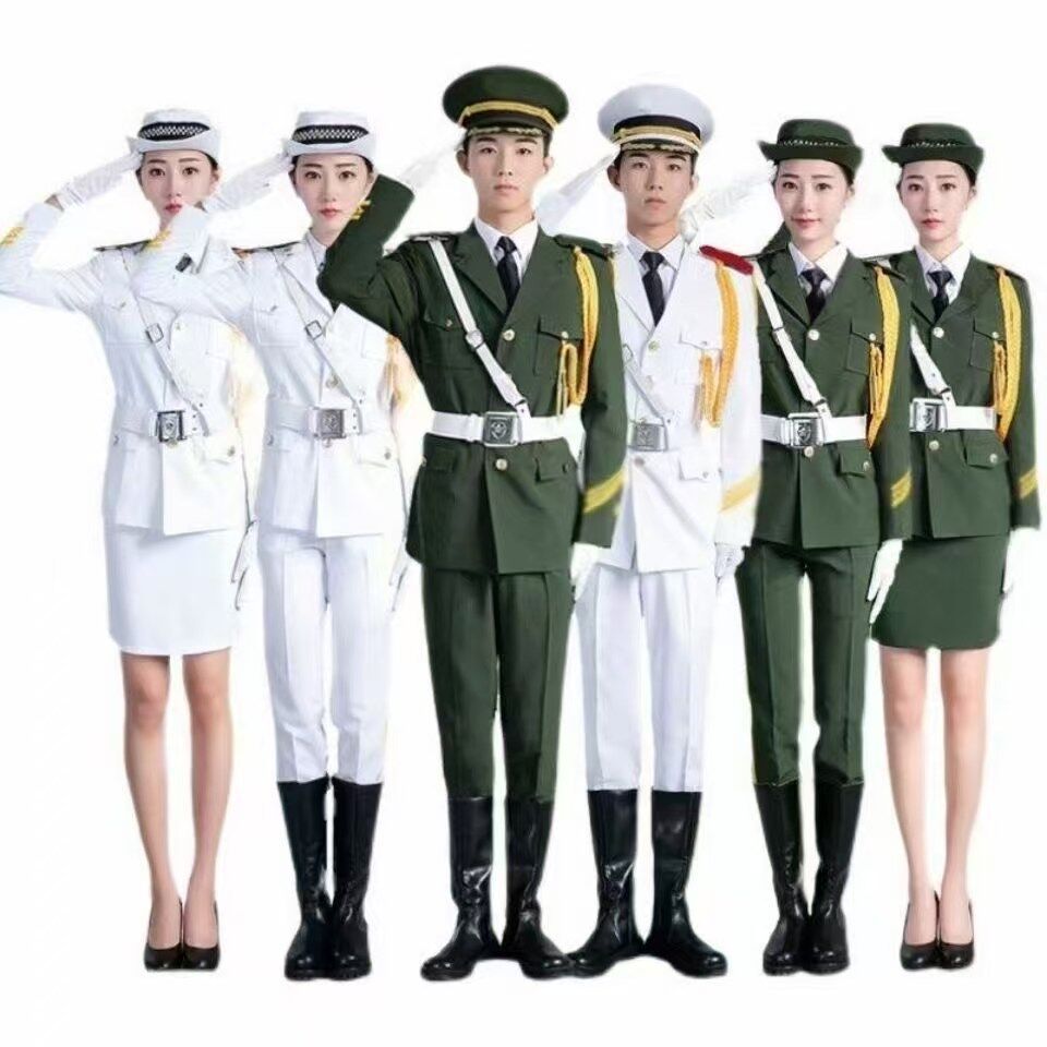 升旗手仪仗队礼服爱国教育旗班护卫队礼服护旗手仪式服乐队合唱团
