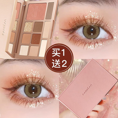 卡姿兰眼影盘十色哑光修容大地色