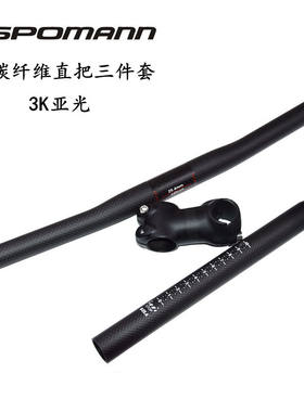 车把SPOMANN碳纤维座管立管