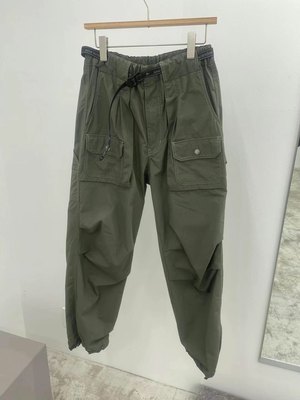 Alex日代 AndWander flame retardant finish pants 运动工装长裤