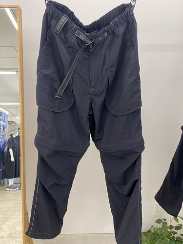 Alex日代 AndWander Ny taffeta hiker 2way pant可拆解长裤 23ss