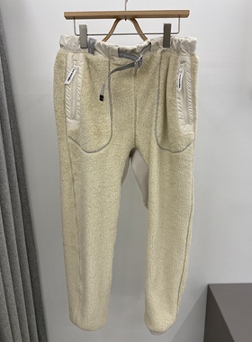 Alex日代 AndWander high loft fleece pants  抓绒运动长裤 秋冬