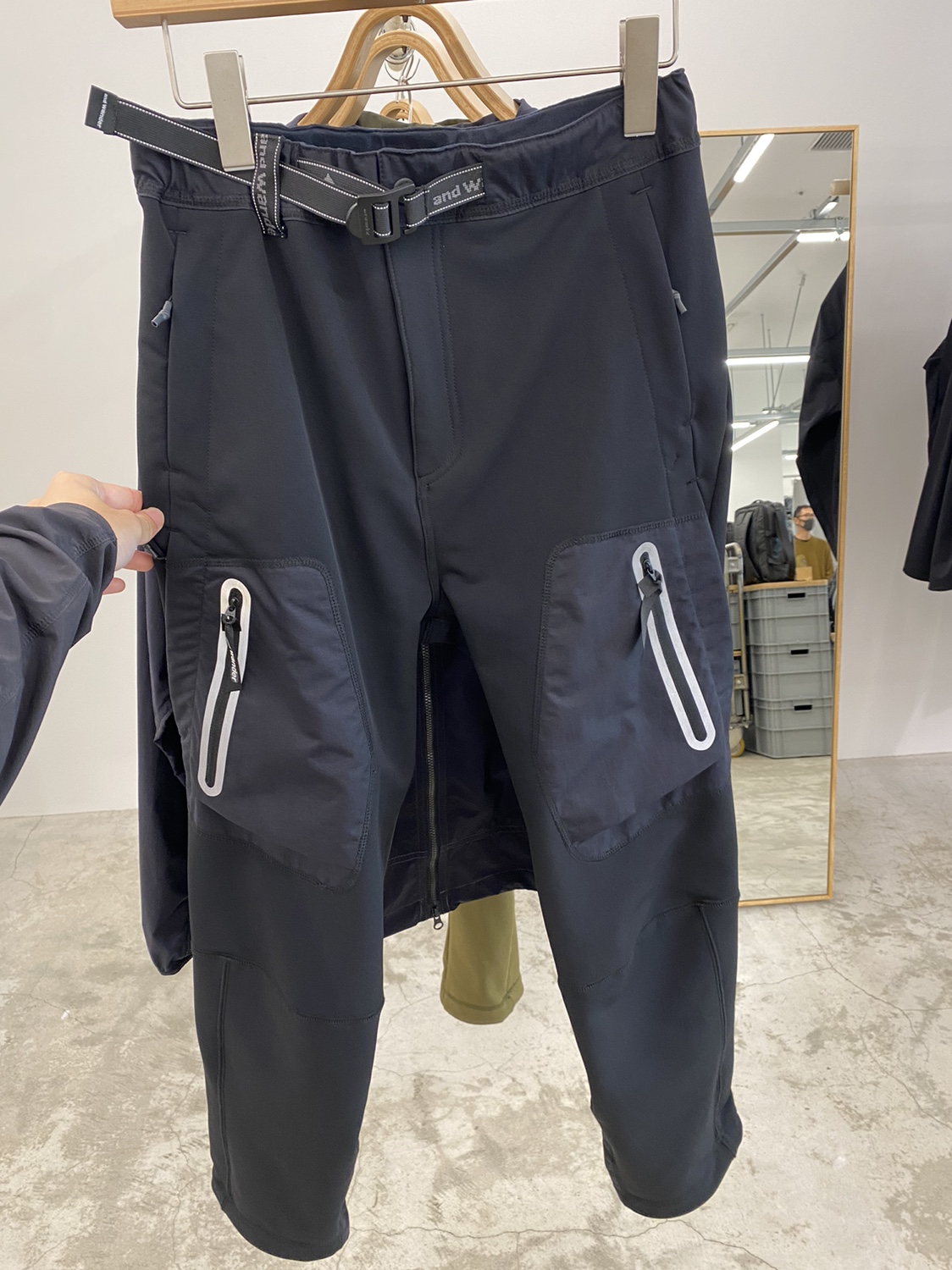 Alex日代 AndWander stretch shell pants男款直筒长裤 22AW加绒