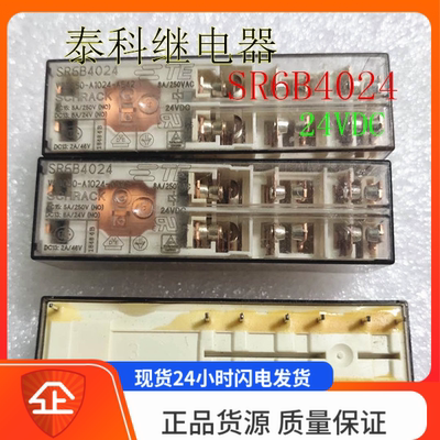 TE 泰科SR6B4024 V23050-A1024-A542 24V 14脚安全继电器