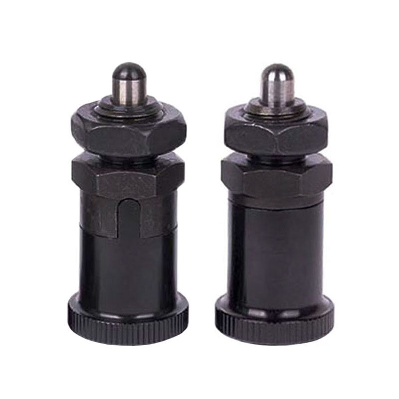 短螺纹细牙复位型旋钮柱塞pxsan/pxskn12/16分度定位锁紧弹簧柱销