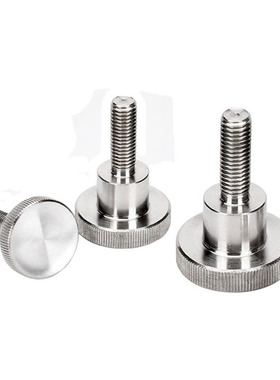 圆形滚花旋钮螺丝NKB3/4/5/6/8/10-6/10/16/20/25/30手拧压纹螺栓