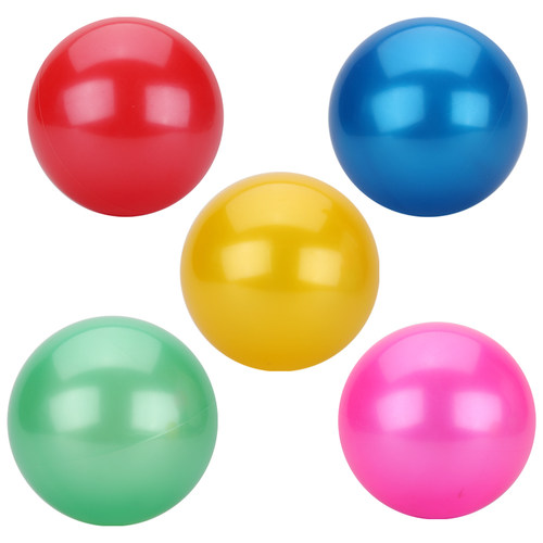 手操球15厘米珠光球纯色轻皮球