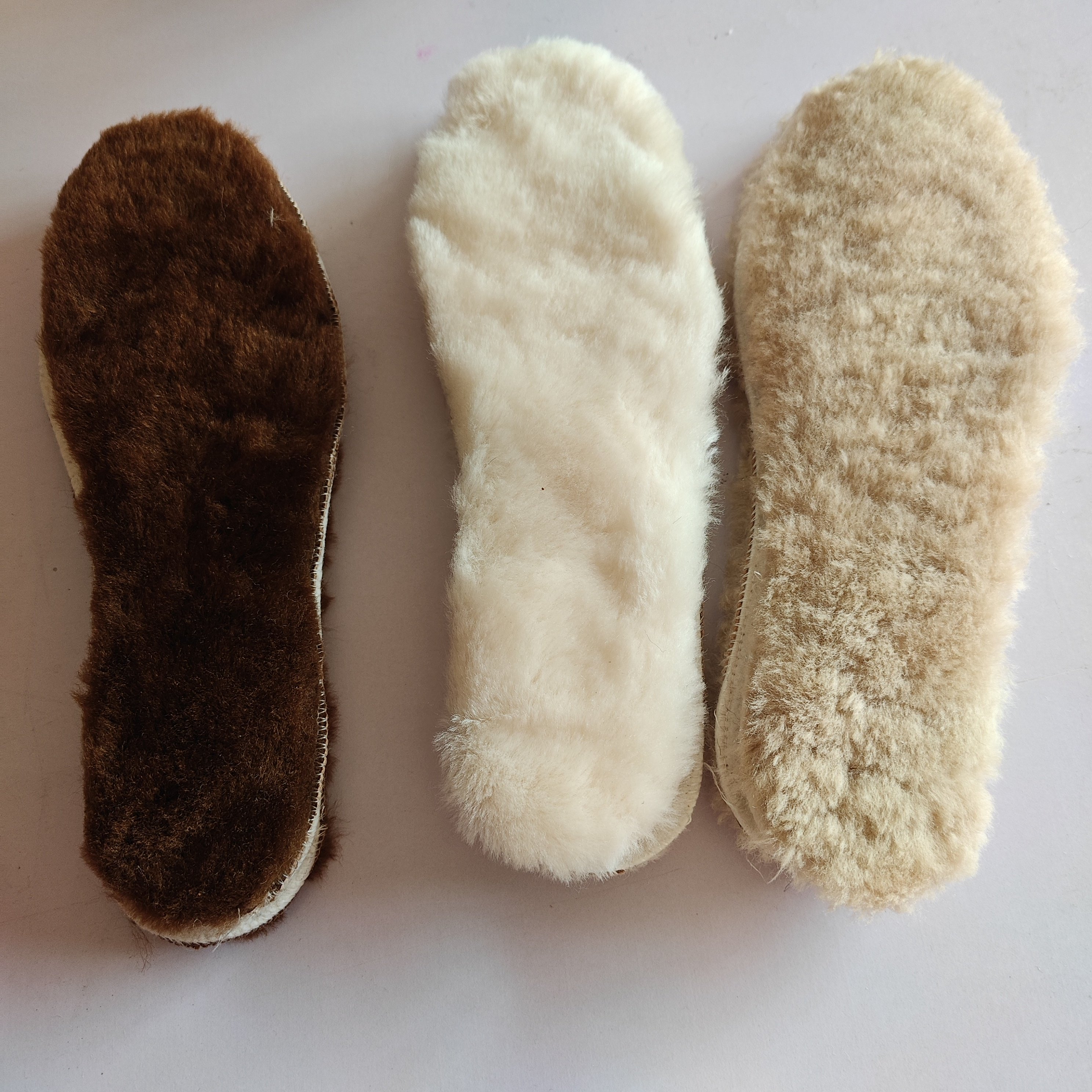 纯羊毛皮毛一体冬季加绒加厚抗寒保暖男女棉鞋垫儿童吸汗透气防臭