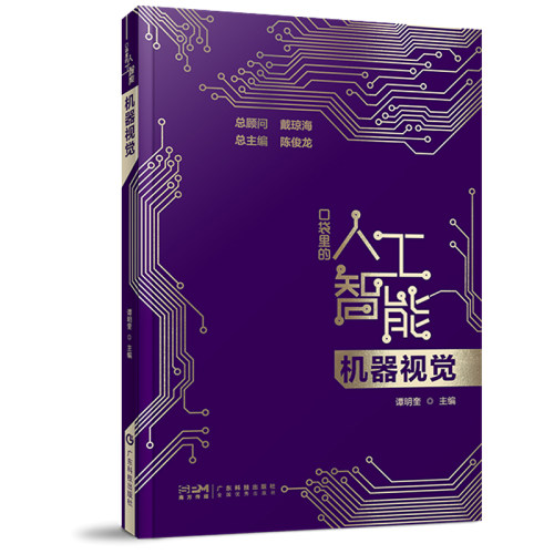 正版图书包邮机器视觉 口袋里的人工智能 机器视觉知识启蒙科普读物科普 机器视觉概念技术应用人工智能科普大数据与陈俊龙 谭明奎