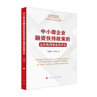 正版图书包邮中小微企业融资扶持政策的运作机理和效果评估张玉梅、王子柱 著9787010248813人民出版社