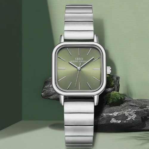 IBSO爱彼思诺简约方形女士手表