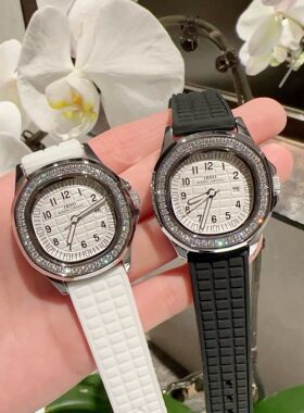 IBSO正品新款超薄女士手表镶钻潮流小众日历防水夜光石英表百搭轻