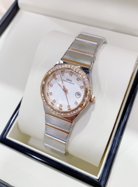 正品S9888L女士钢带手表日历轻奢镶钻防水女表名牌IBSO手表