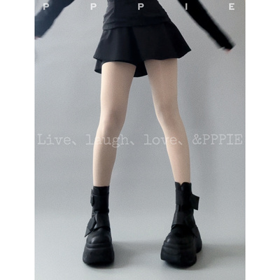 PPPIE 01 少女獨角戲 8cm厚底超炫酷短靴！！