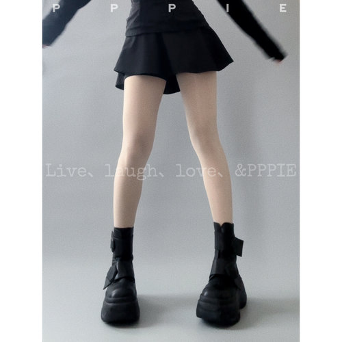 PPPIE 01 少女獨角戲 8cm厚底超炫酷短靴！！