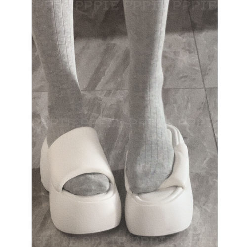 PPPIE 馒馒爪爪 8cm轻巧超舒服胖乎乎厚底拖鞋！