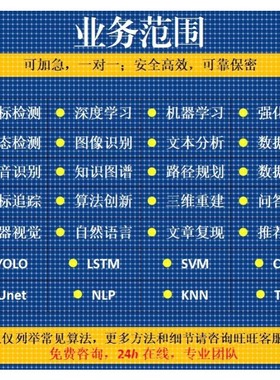 Python机器学习深度学习yolo目标检测opencv图像处理姿态估计调试