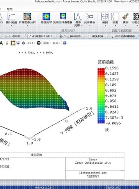zemax离轴三反光学系统独家全过程