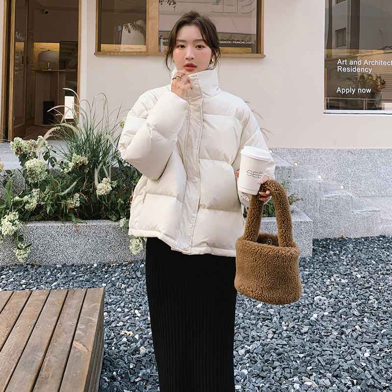 现货2022冬季新款三色跑量小袄货号5822P115K168,女装羽绒服,时倾STUDIO