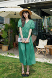 现货2022夏季新款清新脱俗法式连衣裙货号1711P85K138，女装连衣裙，时倾STUDIO