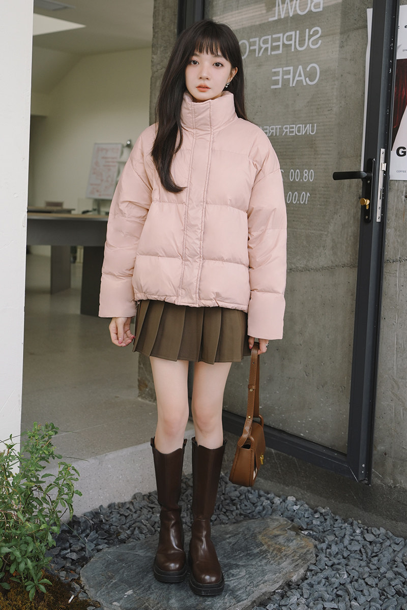 现货2022冬季新款三色跑量小袄货号5822P115K168,女装羽绒服,时倾STUDIO