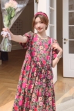 现货2022夏季新款面料花色货号8812P95K148，女装连衣裙，时倾STUDIO