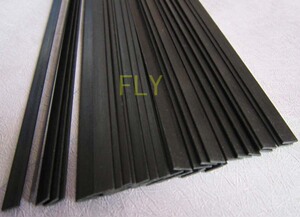 碳纤片：0.5X5X1000mm碳片/碳纤维片/碳纤杆/碳杆/碳条