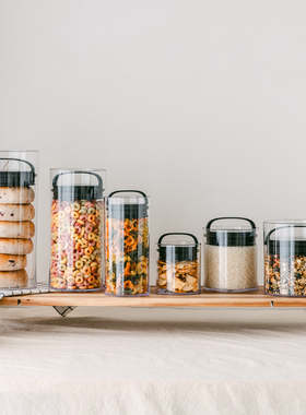 美国 Prepara密封真空塑料保鲜盒咖啡茶叶杂粮干货食物储存收纳罐