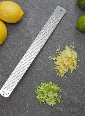 美国 Microplane 柠檬刨屑器芝士碎柑橘屑橙皮器擦奶酪丝磨巧克力