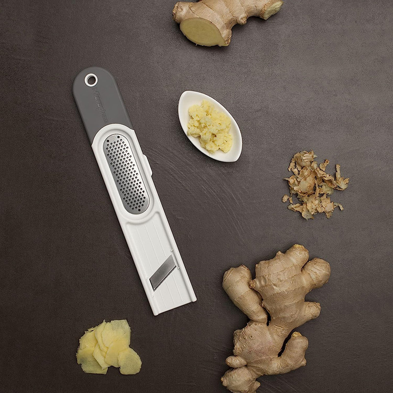 美国 Microplane 生姜磨泥去皮削片蒜泥器蔬菜刨子厨房刨刀擦子