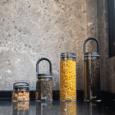 美国密封真空阀玻璃保鲜盒收纳罐