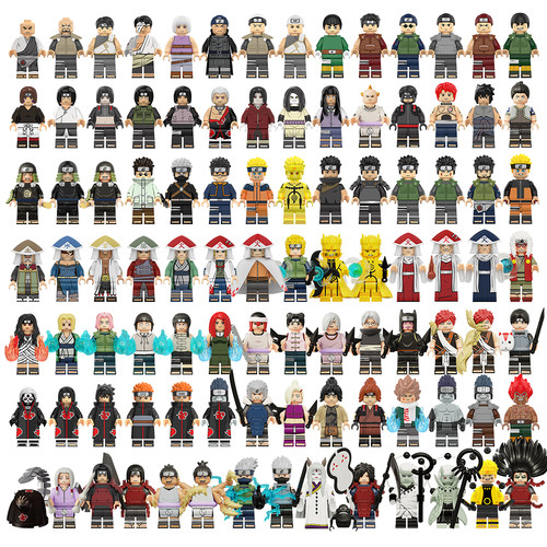 中国积木拼插积木小人仔