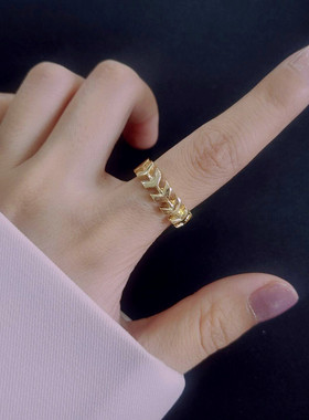 欧美风高级感小众复古饰品戒指