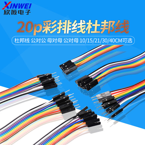 20p彩排线连接线杜邦线
