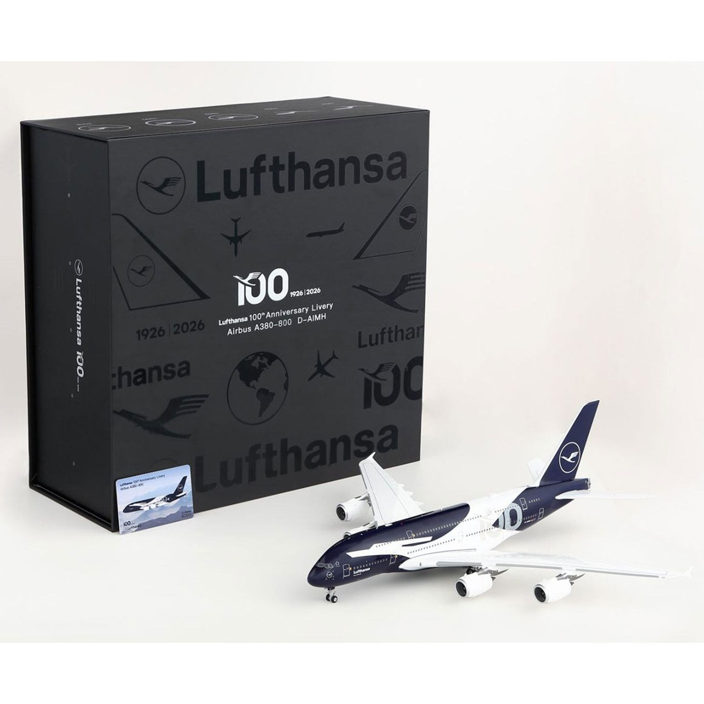 SQ Wings 1:200 汉莎航空 空客 A380 D-AIMH 100周年 飞机模型