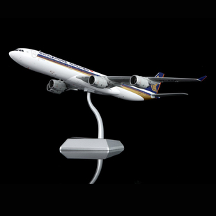 SQ Wings 1:200新加坡航空 A340-500 9V-SGA 9V-SGE 合金飞机模型