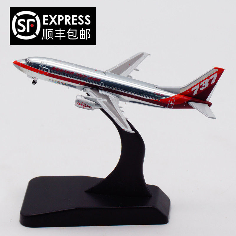 jc wings 1:400 波音原型机 b737-300 n352au 合金材质 飞机模型
