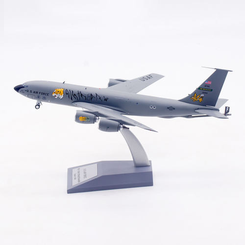 1200波音KC-135R合金飞机模型