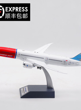 Inflight 1:200 挪威航空 波音B787-9 LN-LNP 合金 客机 飞机模型
