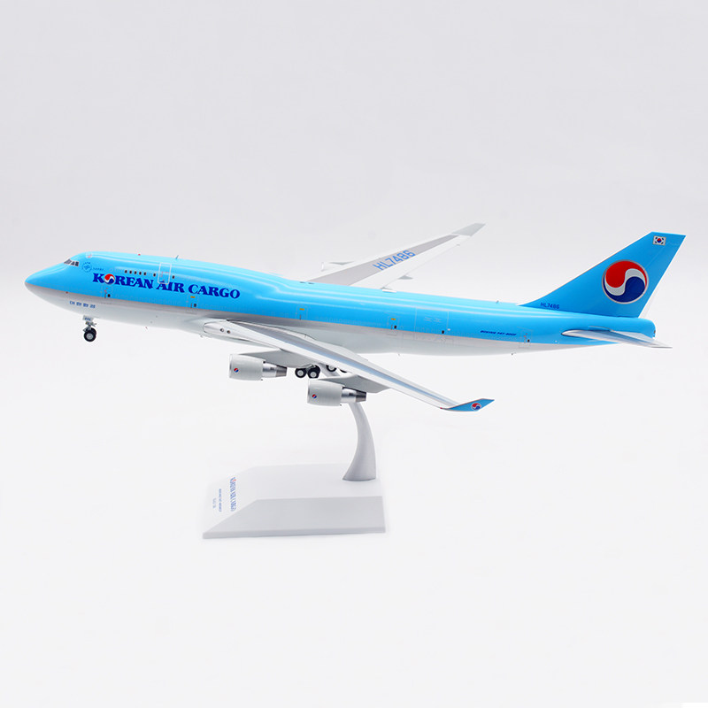 JC Wings 1:200 大韩航空 波音 B747-400 HL7486 合金 飞机模型